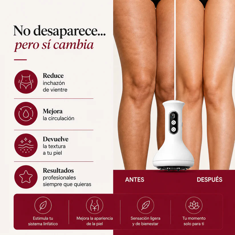 Masajeador anticelulitis con calor y succión | GlowFit 2.0