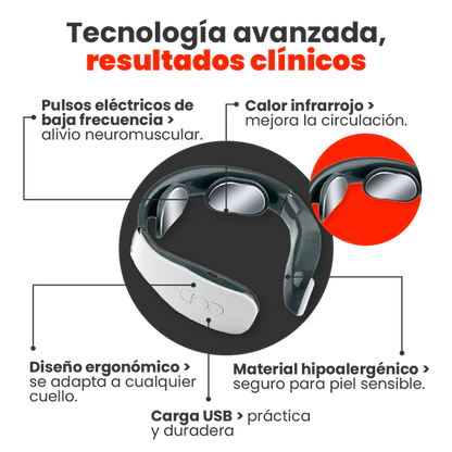 CerviPulse™ – Terapia Cervical Inteligente con Calor y Estimulación Muscular