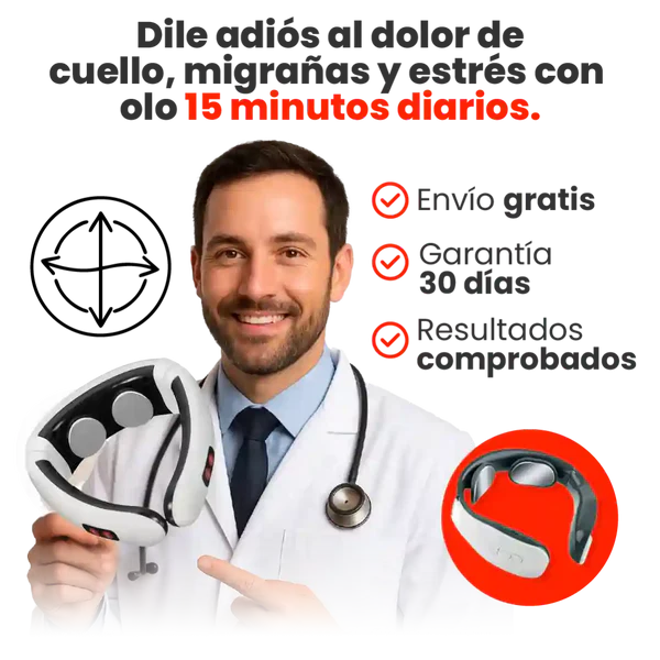 CerviPulse™ – Terapia Cervical Inteligente con Calor y Estimulación Muscular